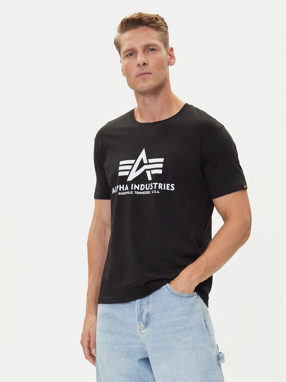 Alpha Industries Alpha Industries Футболка Basic T-Shirt 100501 Чорний Regular Fit