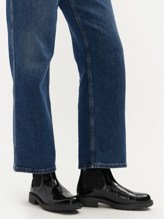 Clarks Kotníková obuv s elastickým prvkem Clarks Orinoco2 Lane 261636224 Černá