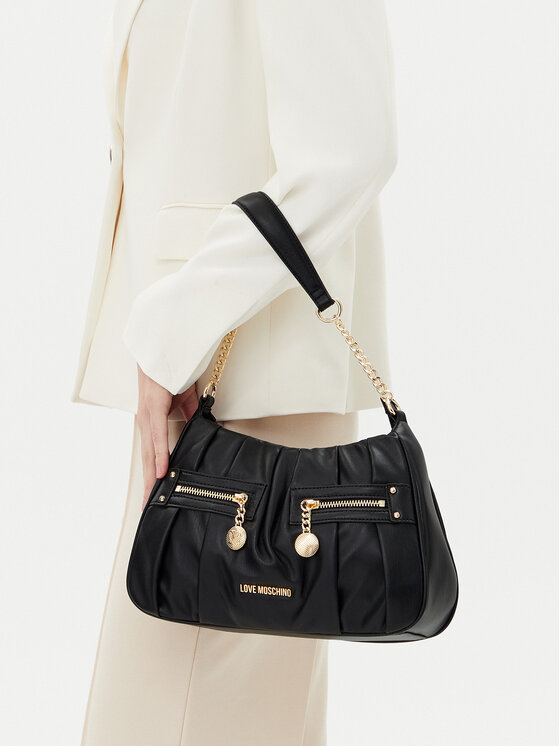 LOVE MOSCHINO Kabelka LOVE MOSCHINO JC4214PP0MKB0000 Černá