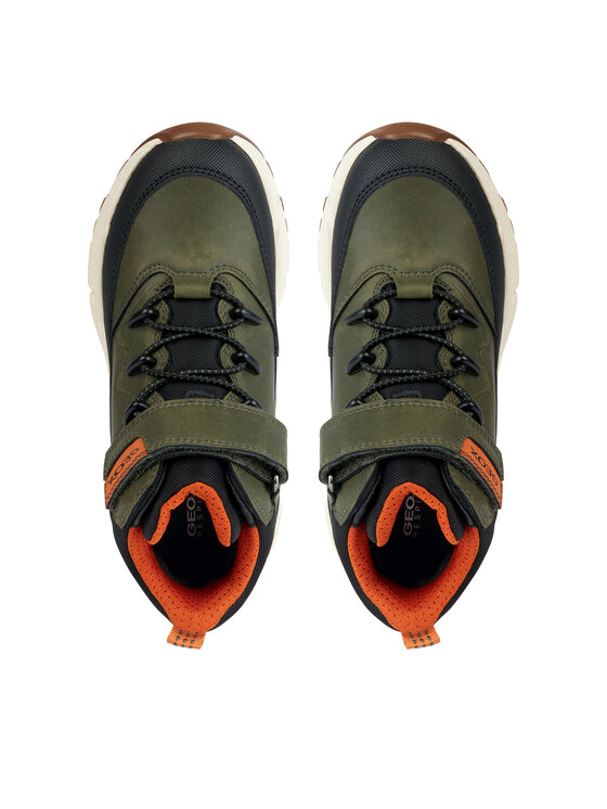 Geox Zābaki Geox J Flexyper Plus Boy J36LCG 0MEFU C0623 M Haki