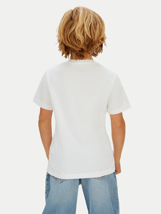 Calvin Klein Jeans Calvin Klein Jeans Camiseta Minimal Logo IB0IB02608 Blanco Regular Fit