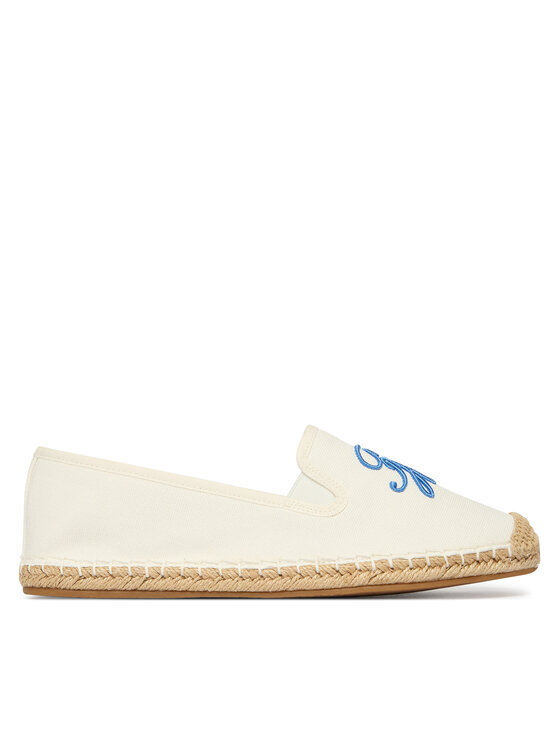 Tommy Hilfiger Espadrile Tommy Hilfiger Th Script Summer Espadrille FW0FW09240 Alb