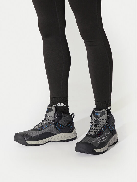 Keen Trekingová obuv Keen Nxis Evo Mid Wp 1026108 Sivá