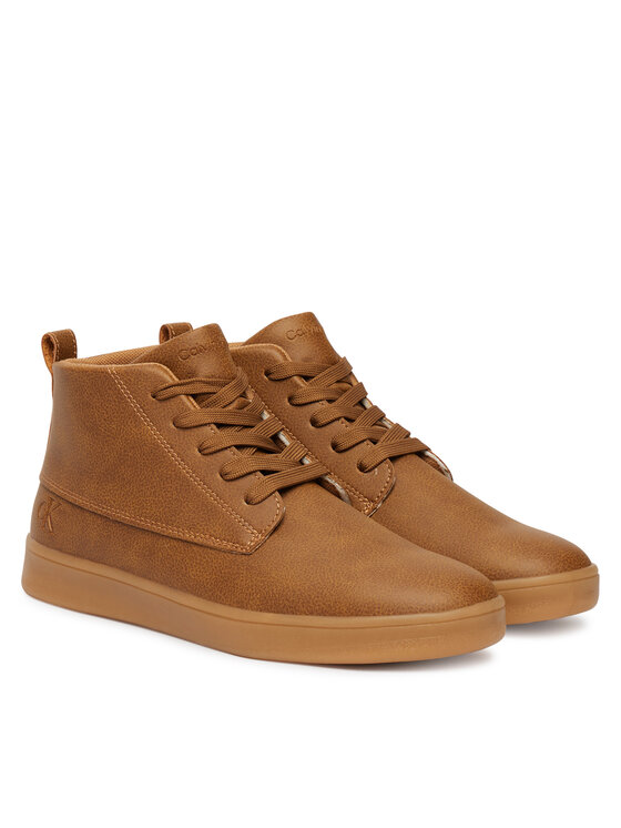 Calvin Klein Trzewiki Calvin Klein V3X4-83458-0315 D Brązowy