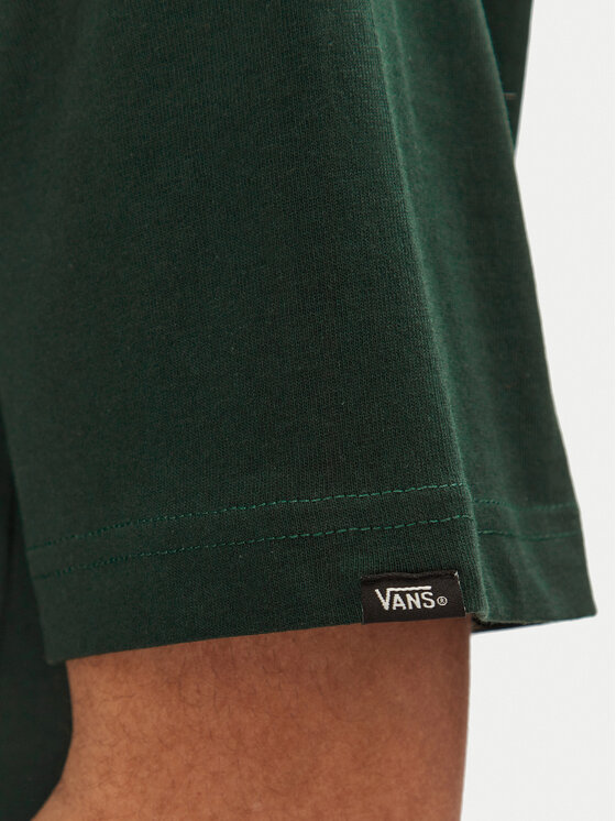 Vans Vans Majica Left Chest II VN000P1P Zelena Loose Fit