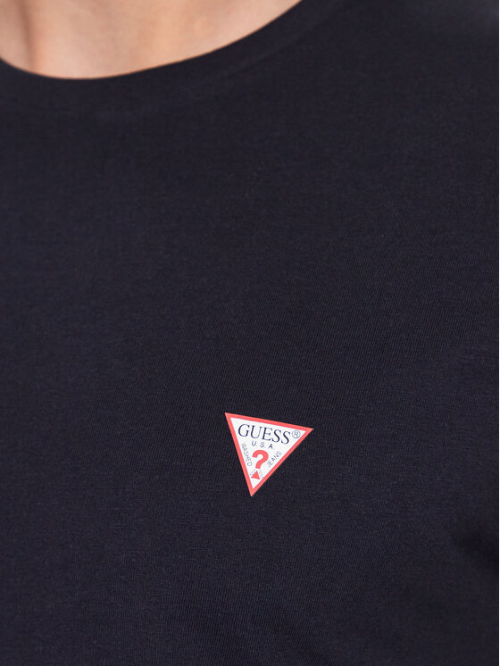 Guess Guess Футболка M2YI36 I3Z14 Cиній Slim Fit