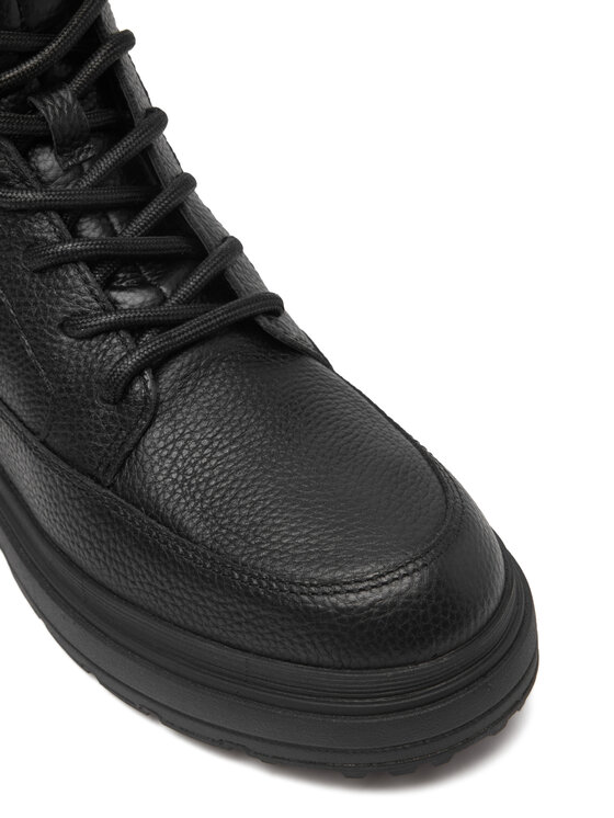Geox Bakancs Geox D Lamidie + Grip Abx D66XMA 46 C9997 Fekete