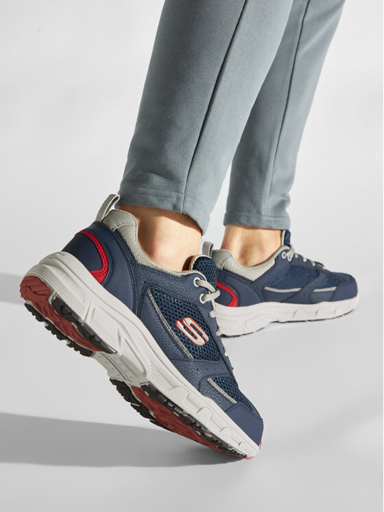 Skechers Trekingová obuv Skechers Verketta 51898/NVGY Tmavomodrá