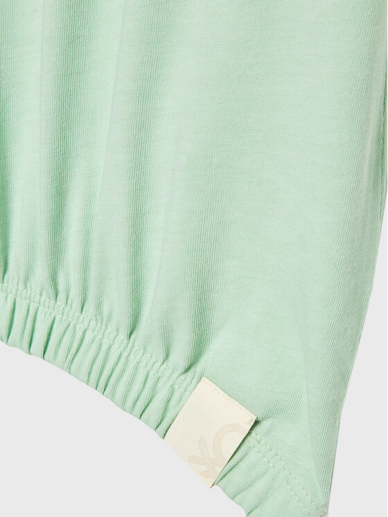 United Colors Of Benetton United Colors Of Benetton Футболка 37YKC10AU Зелений Boxy Fit