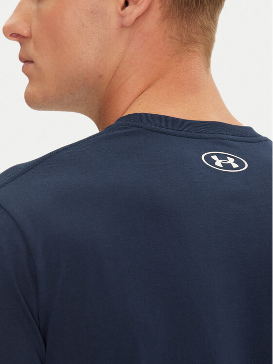 Under Armour Under Armour T-shirt Ua Sportstyle Logo Update Ss 1382911 Tamnoplava Loose Fit