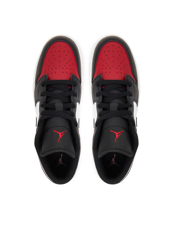Nike Sneakersy Nike Air Jordan 1 Low (GS) 553560 161 Czarny