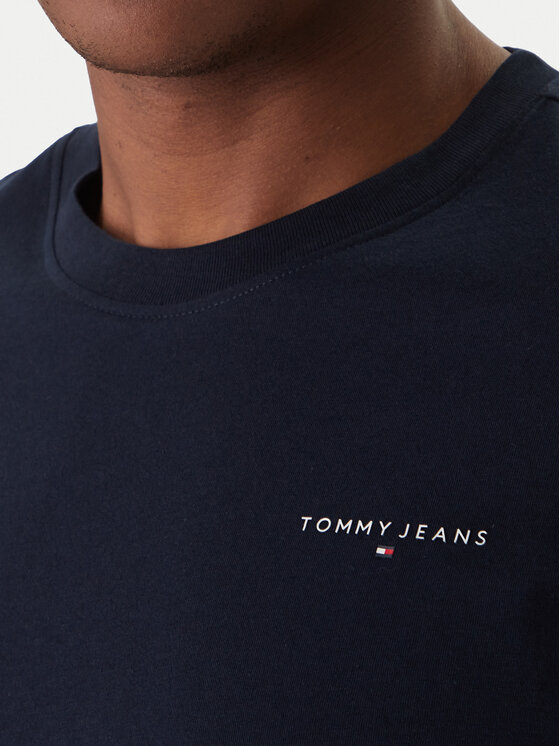 Tommy Jeans Tommy Jeans Conjunto de camisetas Linear DM0DM22316 Negro Slim Fit