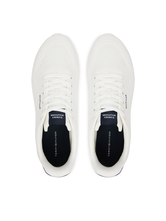 Tommy Hilfiger Superge Tommy Hilfiger Lightweight Runner Mix FM0FM05755 Bela