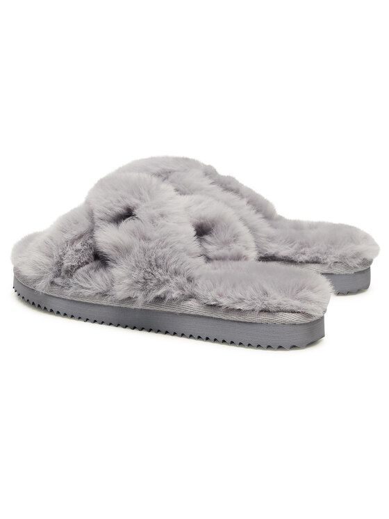 MICHAEL Michael Kors Παντόφλες Σπιτιού MICHAEL Michael Kors Lala Slipper 40R1LAFP1D Γκρι
