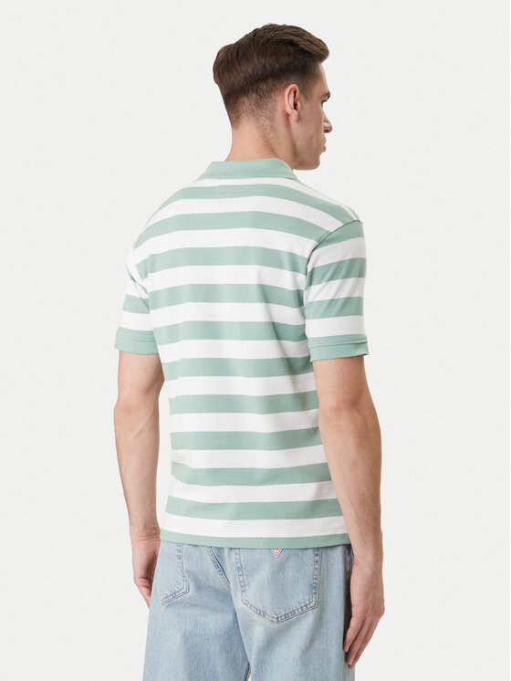 Guess Jeans Guess Jeans Поло M6GP00 KCOT1 Зелений Regular Fit
