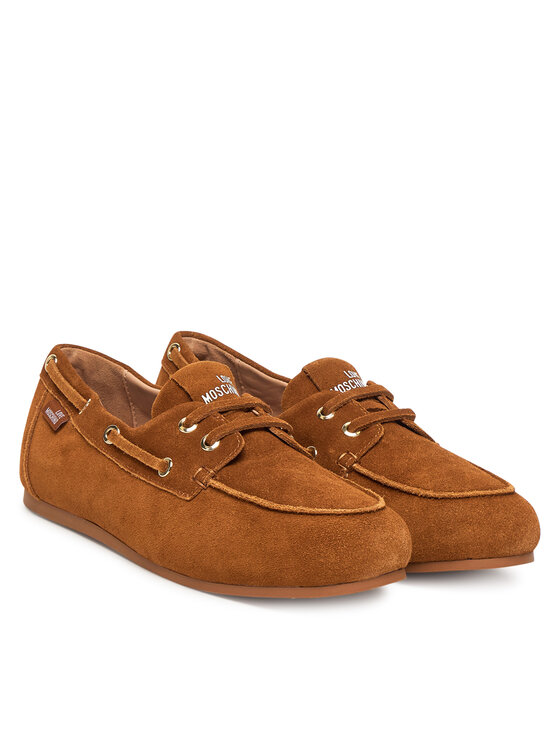 LOVE MOSCHINO Мокасини LOVE MOSCHINO JA10101G1OIG0200 Коричневий