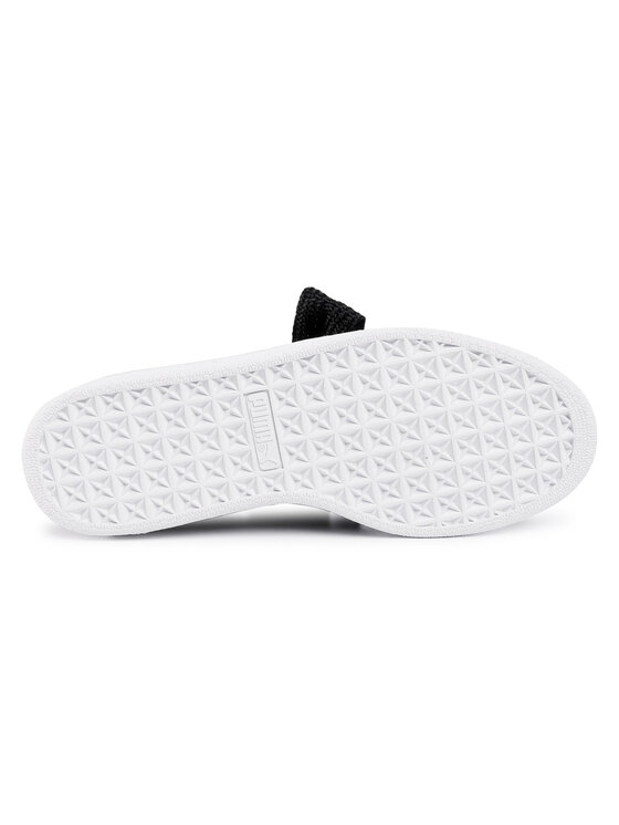 Puma Sneakersy Puma Basket Heart Patent WN 36307301 Czarny