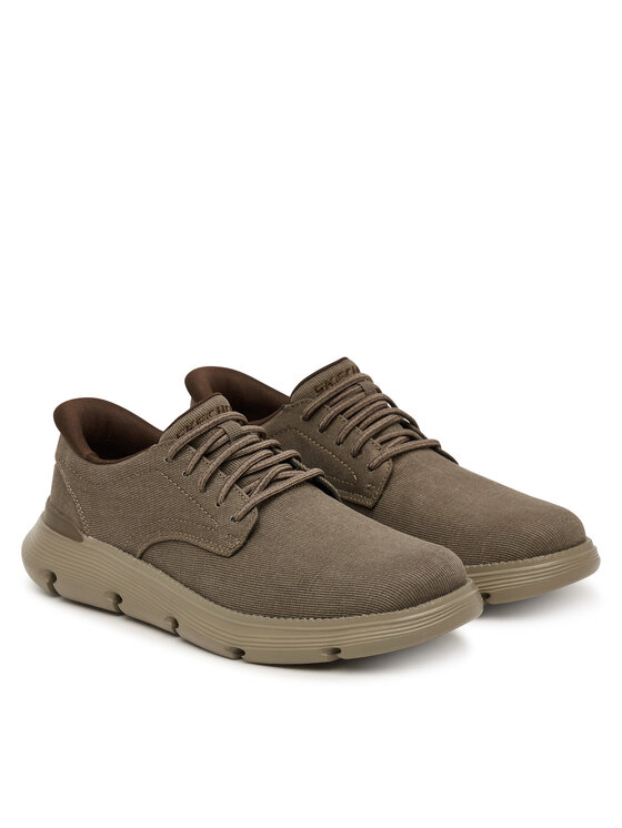 Skechers Туфлі Skechers Slip-Ins: Garza - Clive 205352/DKTP Коричневий