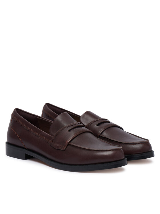 Clarks Сліпери Clarks Straven Edge 26186491 Коричневий