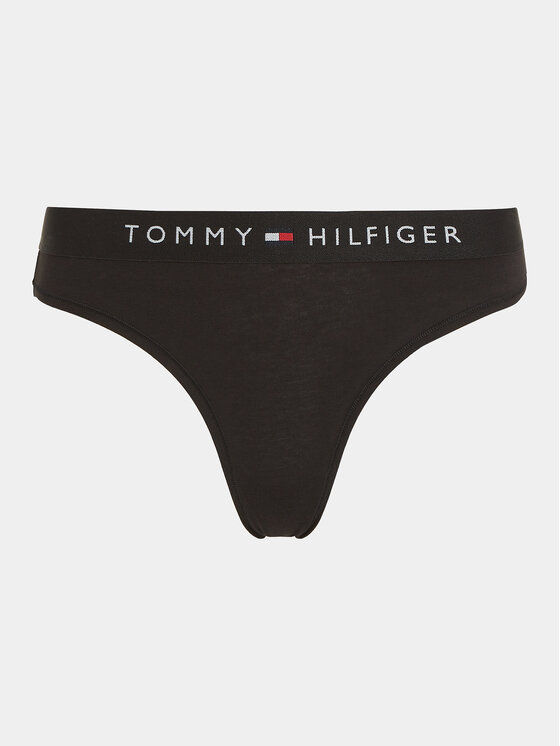 Tommy Hilfiger Tommy Hilfiger Siaurikės UW0UW04146 Juoda
