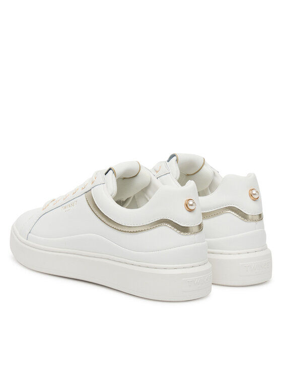 TWINSET Sneakersy TWINSET 252TCP020 Bílá