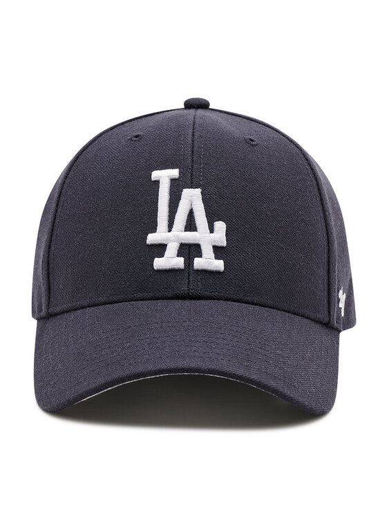 47 Brand Czapka z daszkiem 47 Brand Los Angeles Dodgers B-MVP12WBV-NYD Granatowy