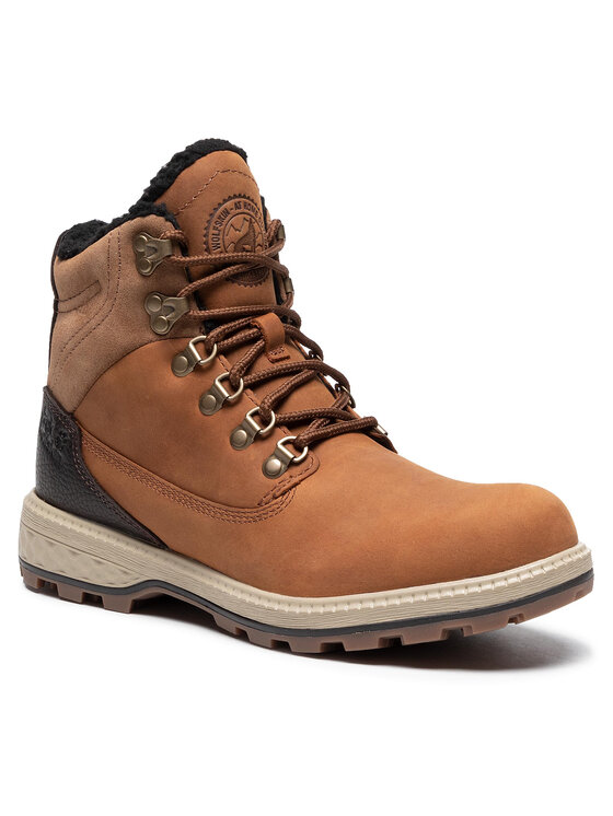 Jack Wolfskin Trekingová obuv Jack Wolfskin Jack Wt Mid M 4043491 Hnedá