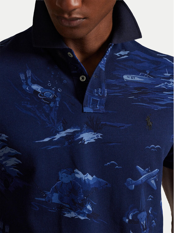 Polo Ralph Lauren Polo Ralph Lauren Polo 710P04012001 Azul marino Custom Slim Fit