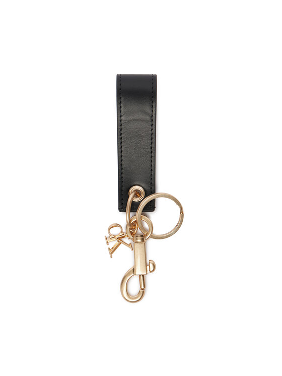 Calvin Klein Piekariņš Calvin Klein Bold Ck Logo Key Fob LV04D1151G Melns