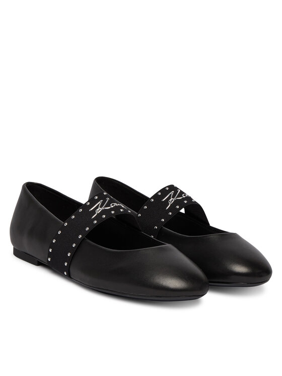 KARL LAGERFELD Балетки KARL LAGERFELD Karo KL40126A Чорний