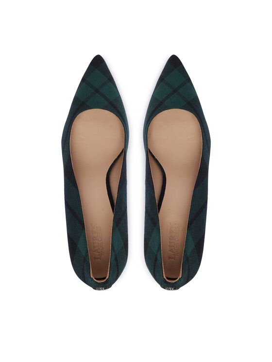 LAUREN RALPH LAUREN Lodičky LAUREN RALPH LAUREN Lanette 802P18398001 Zelená