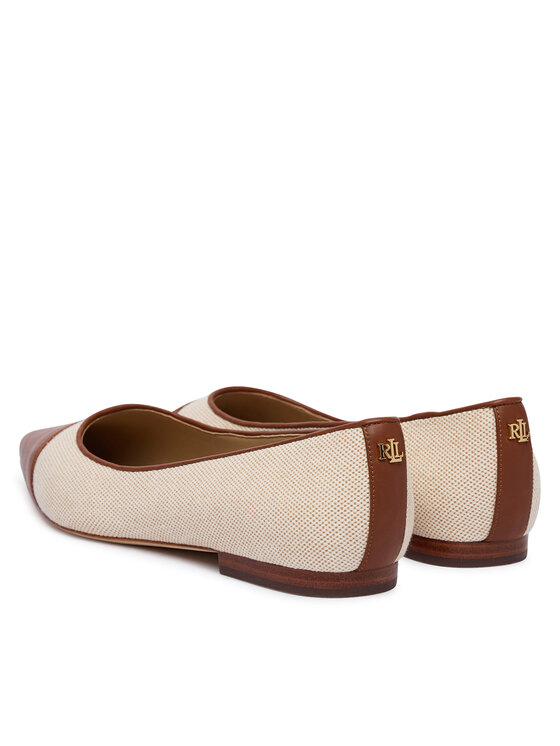LAUREN RALPH LAUREN Baleriny LAUREN RALPH LAUREN 802P10530003 Beżowy