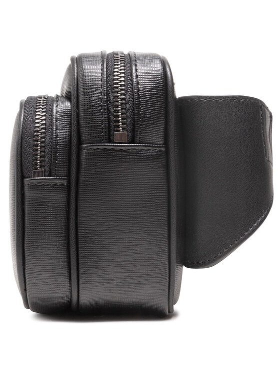 Trussardi Torbica za okrog pasu﻿ Trussardi 71B00246 Črna