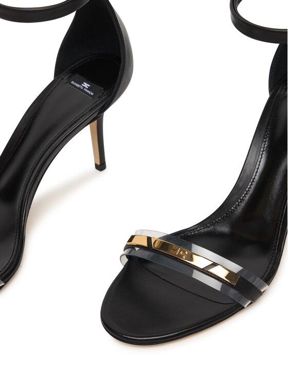 Elisabetta Franchi Босоніжки Elisabetta Franchi SA56L61E2 Чорний