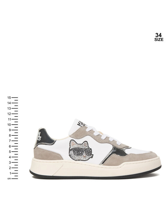 KARL LAGERFELD Снікерcи KARL LAGERFELD Z30986 M Білий