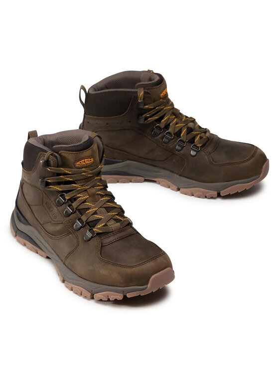 Keen Trekkingi Keen Innate Leather Mid Wp 1023446 Zielony