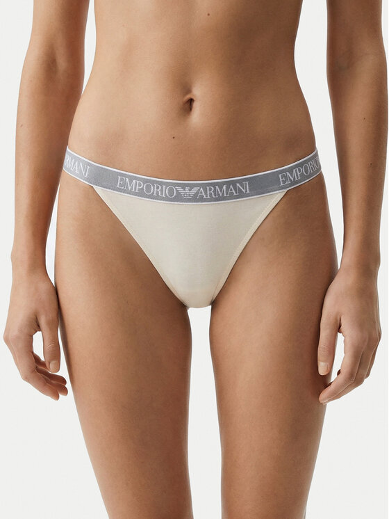 Emporio Armani Underwear Emporio Armani Underwear Conjunto de tangas EW000405 AF19026 M0082 Blanco
