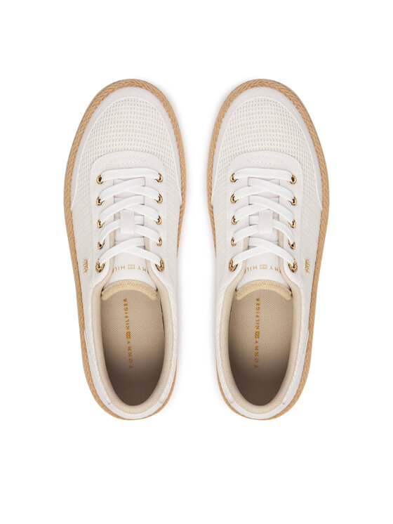 Tommy Hilfiger Espadrilles Tommy Hilfiger FW0FW09173 Balts