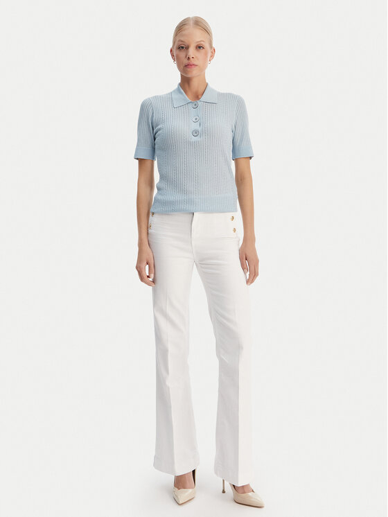 Liu Jo Liu Jo Polo WA6285 MS46J Celeste Slim Fit