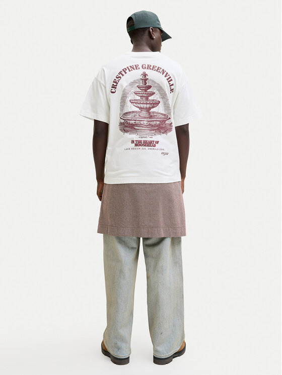 Jack & Jones Jack & Jones Camiseta Maine 12291780 Blanco Regular Fit