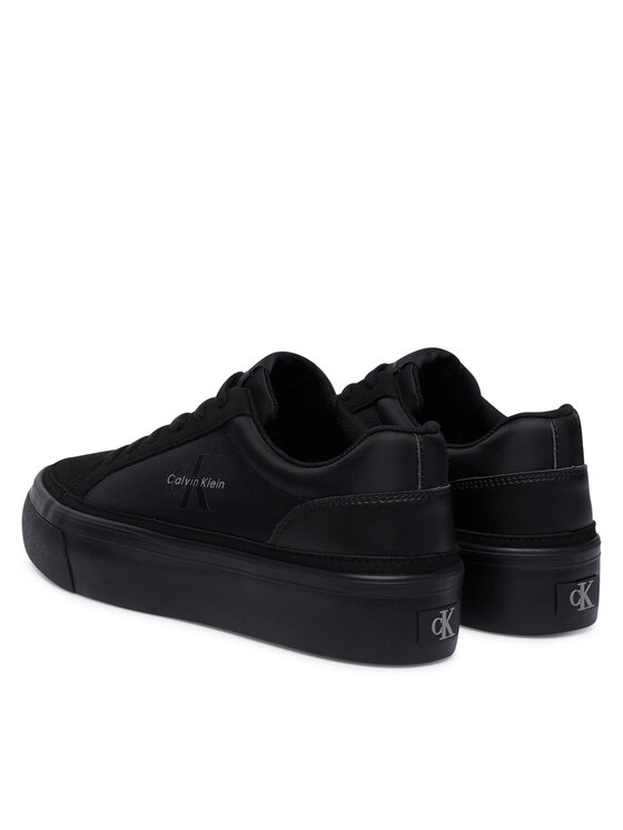 Calvin Klein Sneakersy Calvin Klein Vulc Flatf Laceup Ny-Su HW0HW03086 Čierna