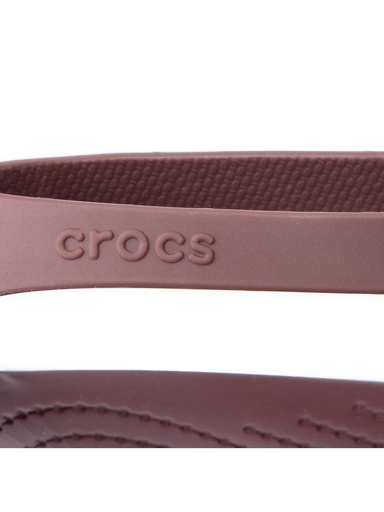 Crocs Sandały Crocs Serena Embellish Sndl W 205601 Bordowy