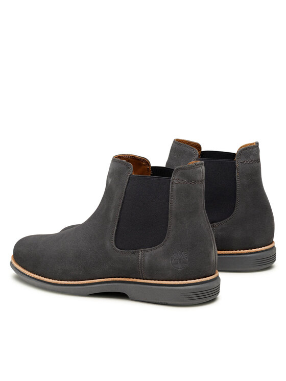 Timberland Jātnieku stila puszābaki Timberland City Groove Chelsea TB0A2FKAC64 Pelēks