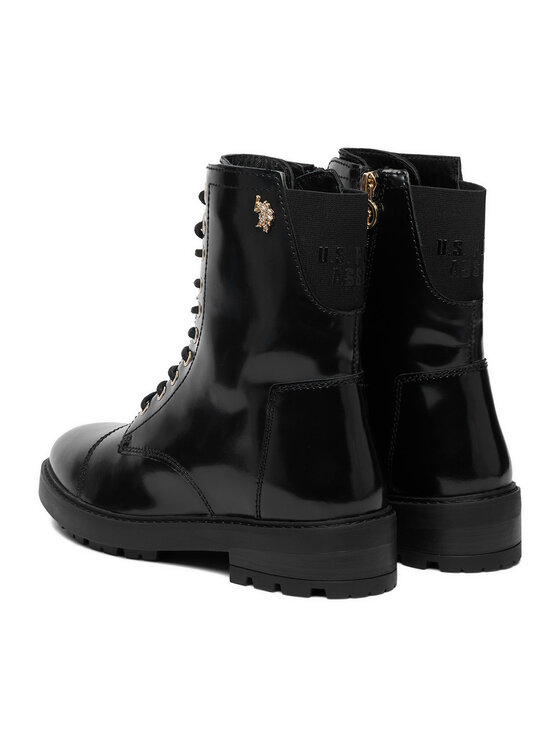 U.S. Polo Assn. Gležnjarji U.S. Polo Assn. EO-MARZIA001W/GL1 Črna