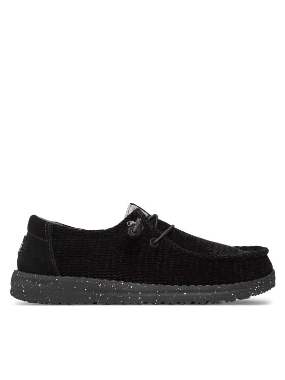 Hey Dude Обувки Hey Dude Wendy Wave Corduroy 40195-001 Черен
