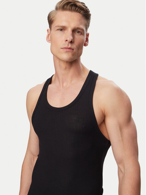 Emporio Armani Emporio Armani Camiseta sin mangas EM000387 AF18892 FC243 Negro Slim Fit