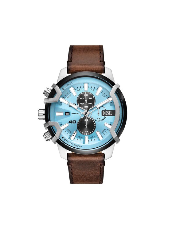 Diesel Годинник Diesel Griffed DZ4656 Коричневий