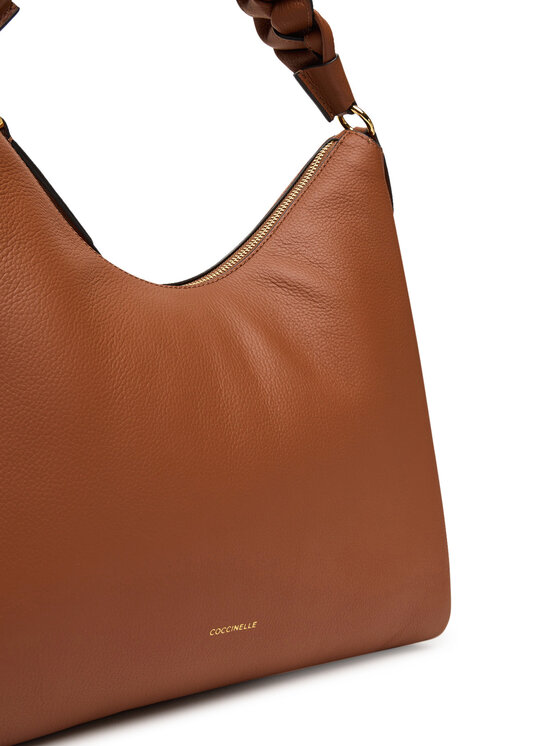 Coccinelle Сумка Coccinelle M50 Boheme Grana Double E1 M50 13 02 01 Коричневий