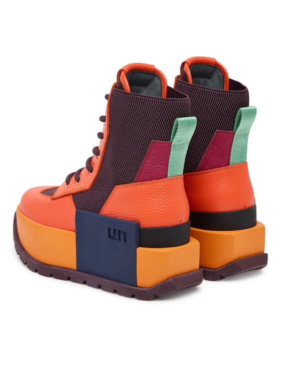 United Nude Šnurovacia obuv United Nude Roko Trooper 10967924165 Oranžová