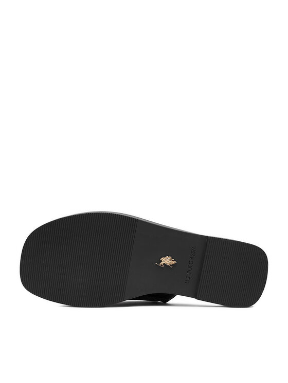 U.S. Polo Assn. Шльопанці U.S. Polo Assn. EO-MARINA003W/6Y1 Чорний